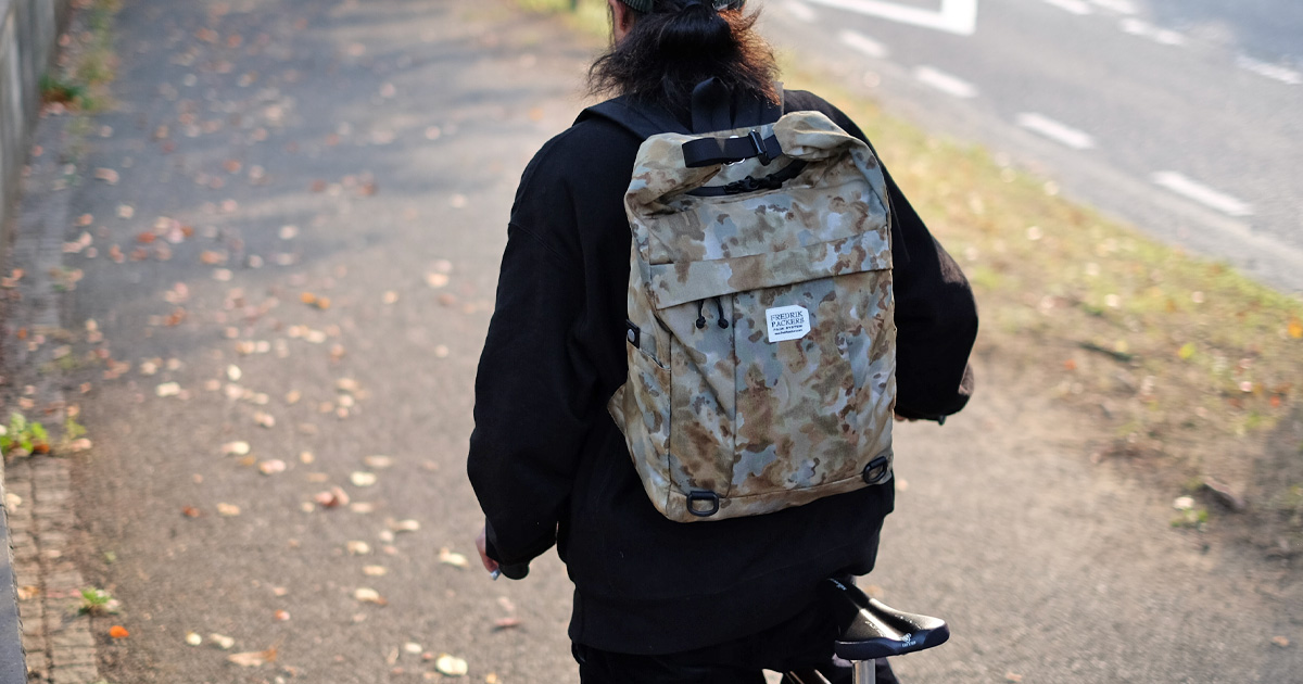 独特なフォルムとネーミング【 STAGHORN BACKPACK 】| FREDRIK PACKERS