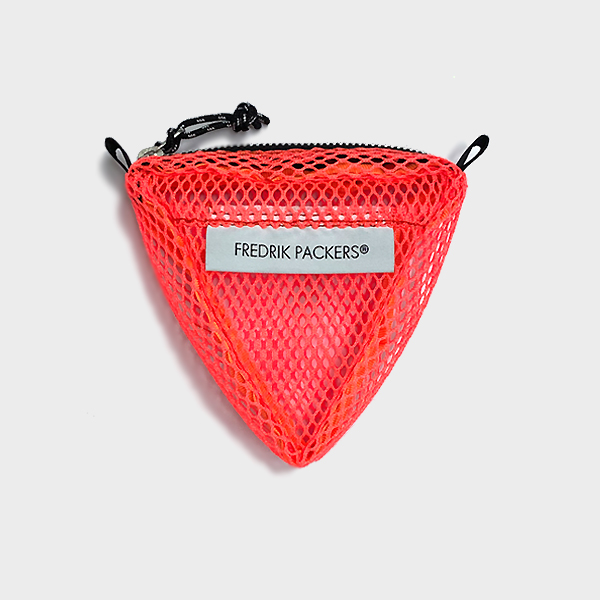 HEXAGON MESH POUCH / TRIANGLE