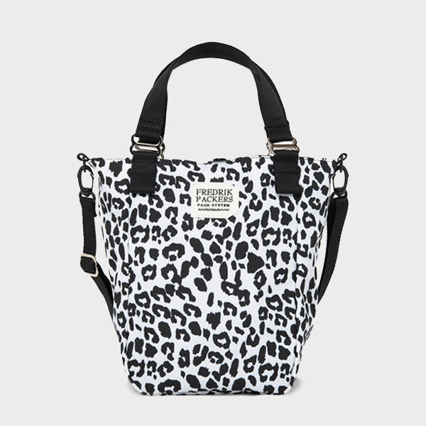 MISSION TOTE (XS) WHITE LEOPARD