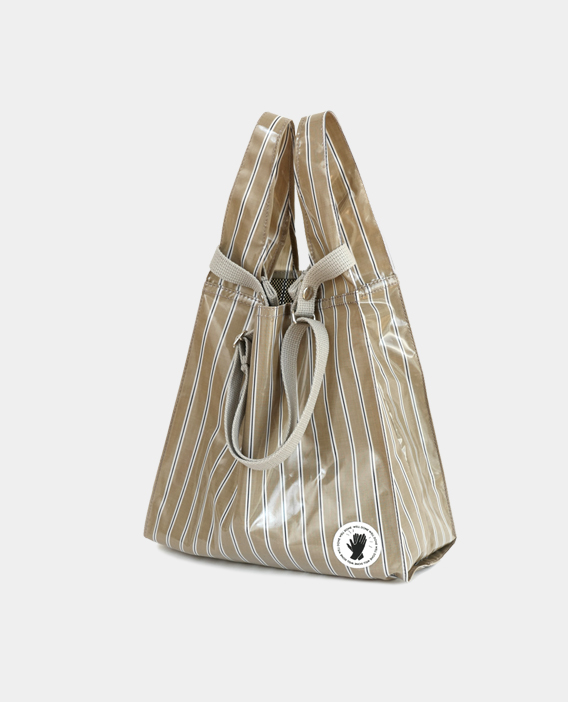 Anything tote / Plaid PVC Cotton fabric